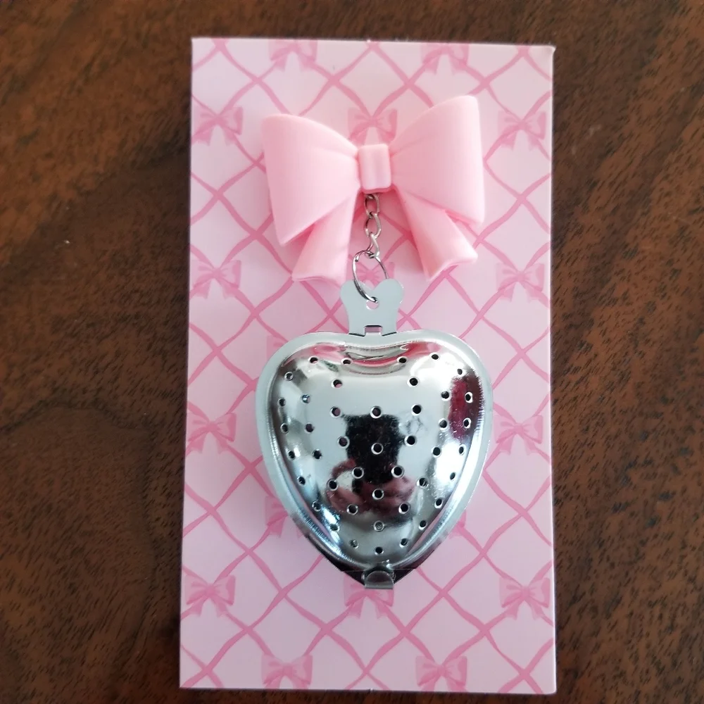 2/$14 Tea Infuser Coquette Heart Shape